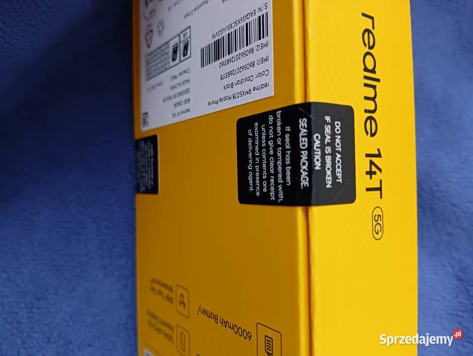 Sprzedam telefon realme 14T małopolskie Wadowice