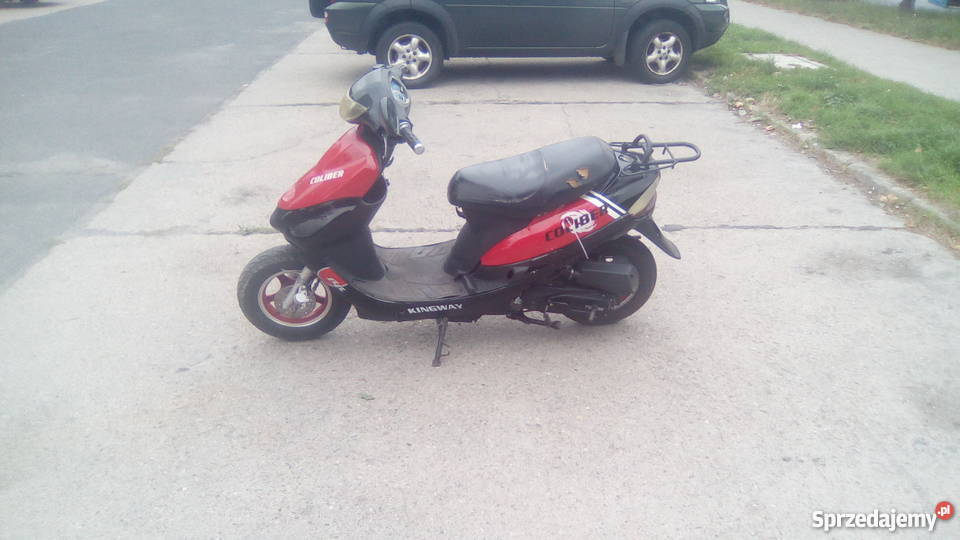 sprzedam skuter czerwony dolnośląskie Legnica