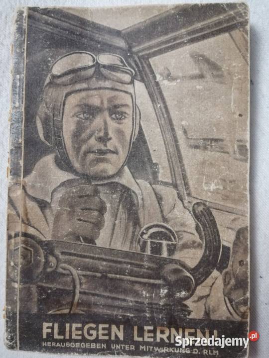 Podręcznik Luftwaffe Fliegen Lernen 1941 2 wojna Kraków
