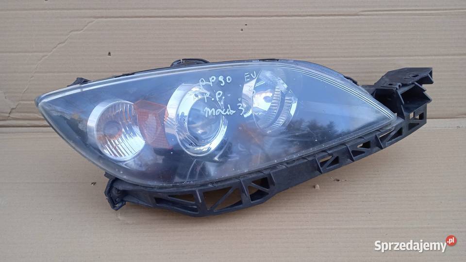 MAZDA 3 BK LAMPA PRZÓD PRAWA SOCZEWKA EU Zbierkowo