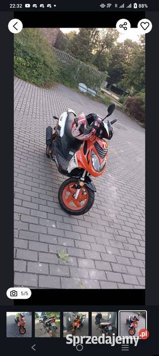 Skuter 4t Gilera
