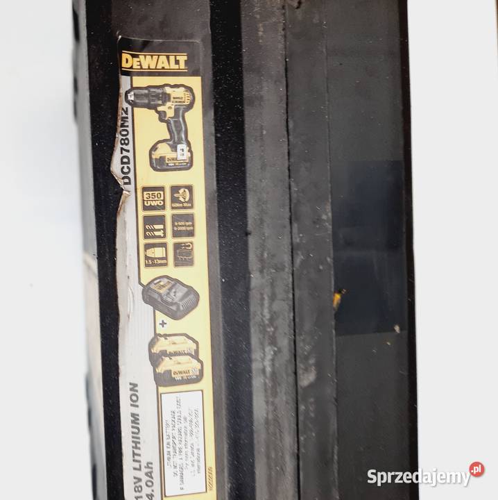 Walizka kufer do wkrętarki Dewalt 144V 18V Szczerbice