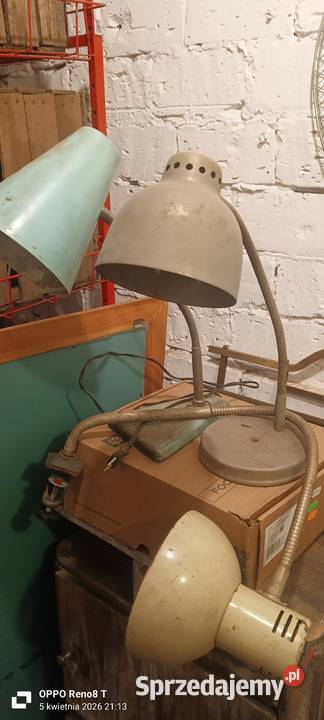 Stara lampa warsztatowa Sosnowiec