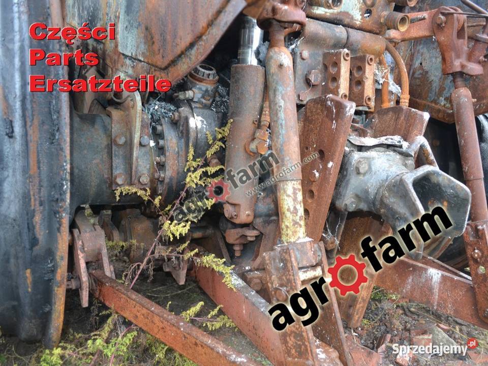 Fendt 380 GT części skrzynia biegów most przedni Byków
