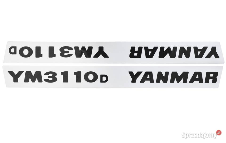 Naklejki Yanmar YM3110D podkarpackie Tajęcina