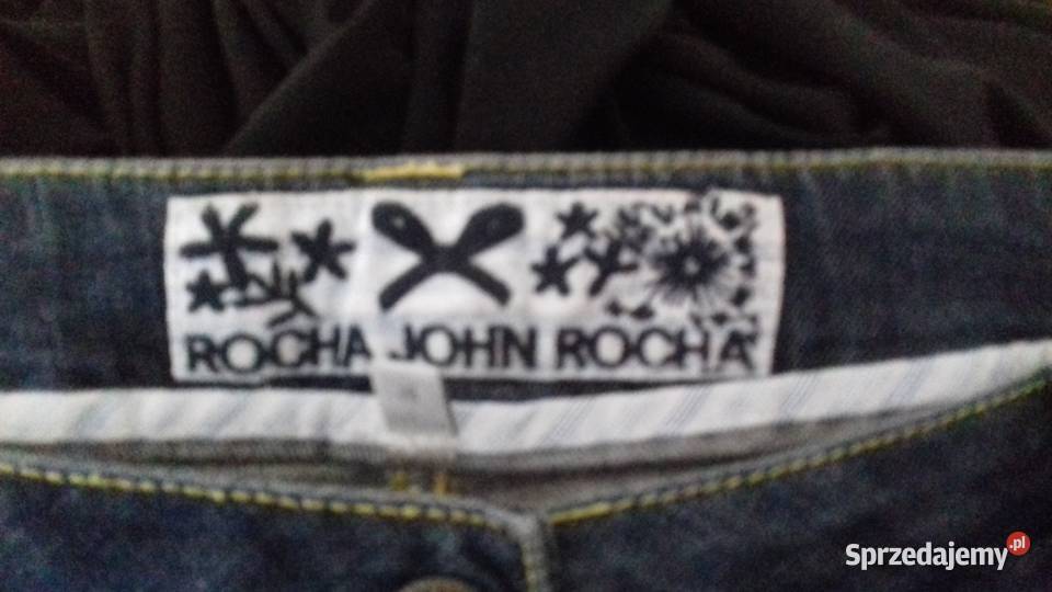 spodnie jeansowe damskie RochaJohnRocha rybaczki Warszawa