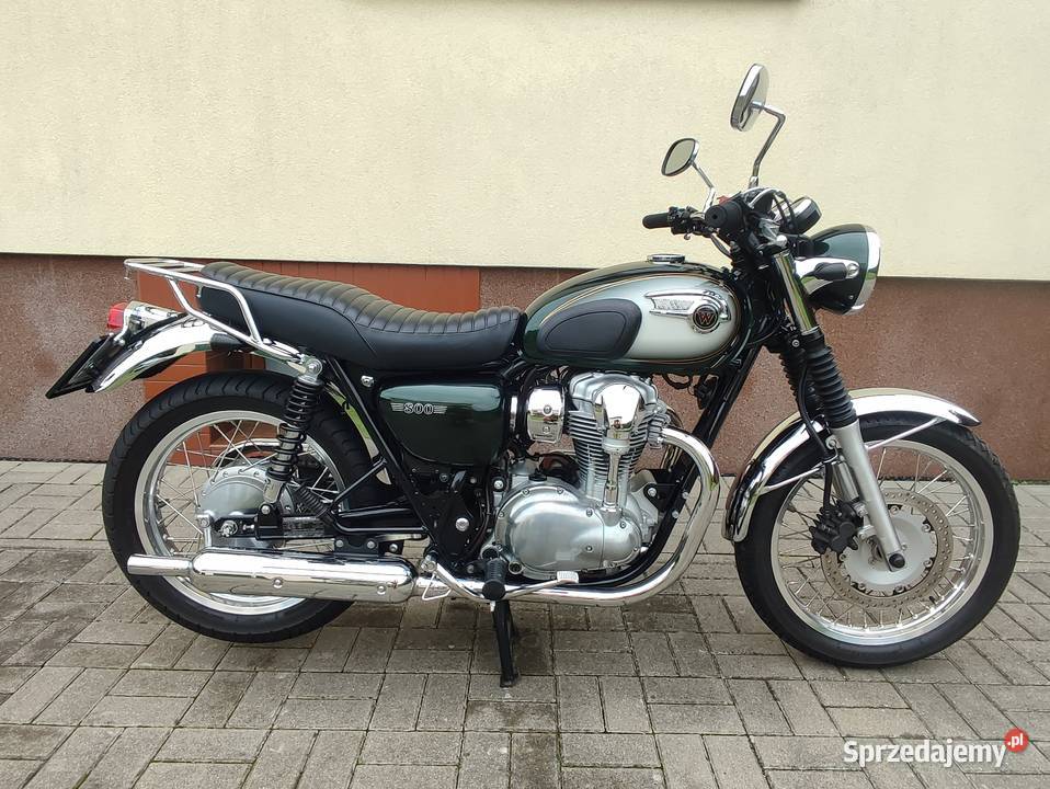 KAWASAKI W800 bezwypadkowy