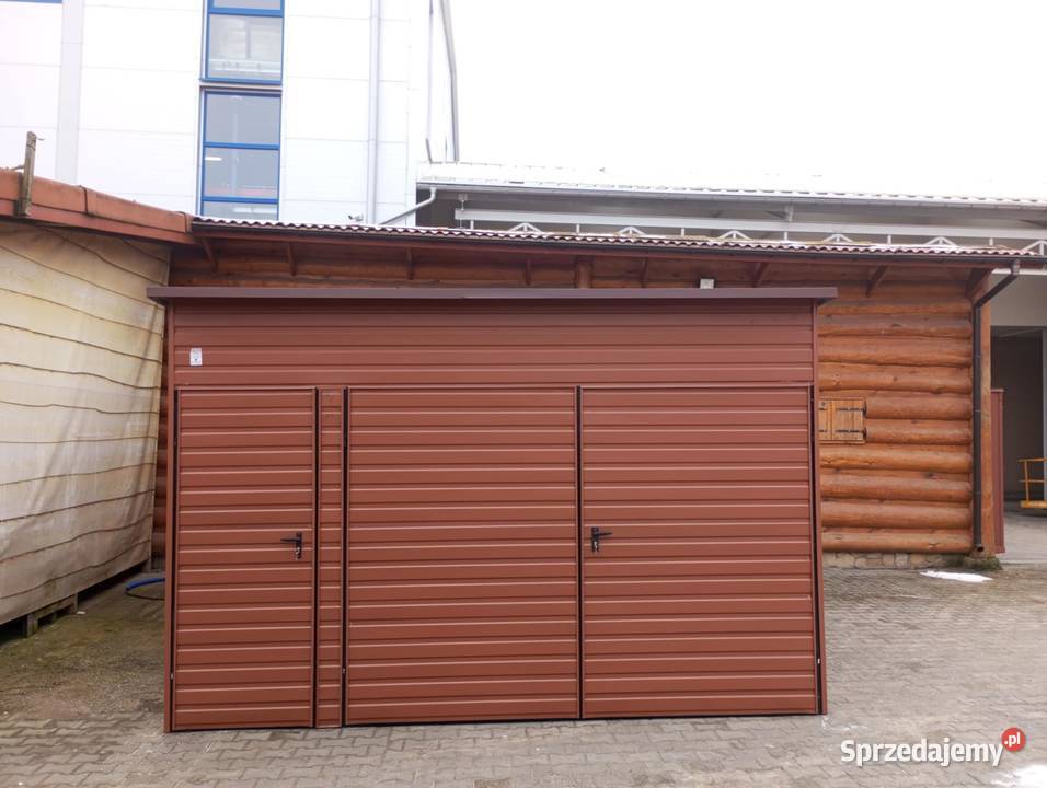 Garaż blaszany blaszak producent mazowieckie Pruszków