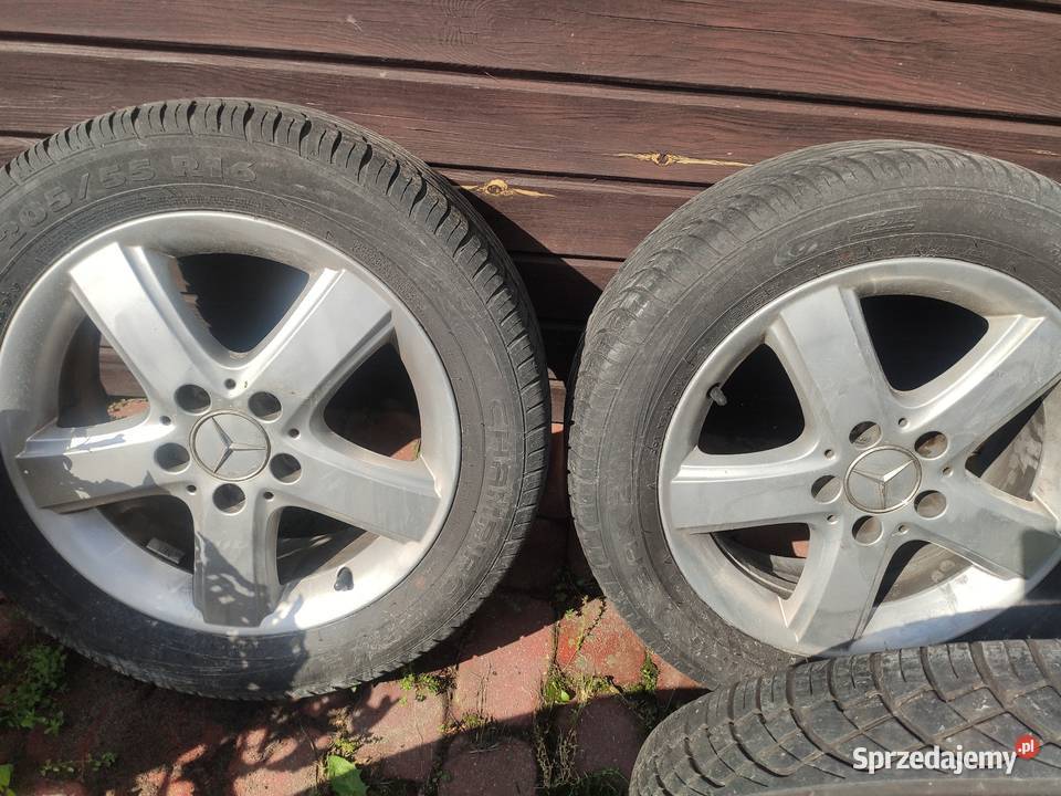 Oryginalne felgi z oponami Mercedes nowe sprzedam