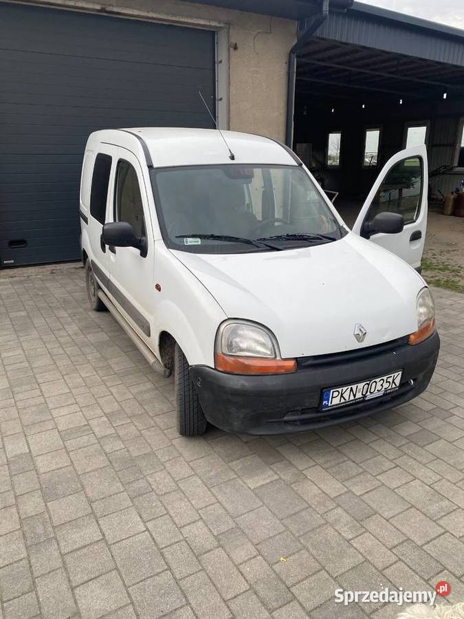 Renault Kangoo 2002 diesel nieuszkodzony Ślesin