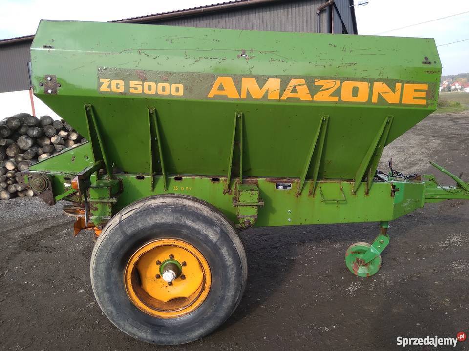 Amazone rozsiewacz do wapna zg 5000 żmijka 6m i Skawina