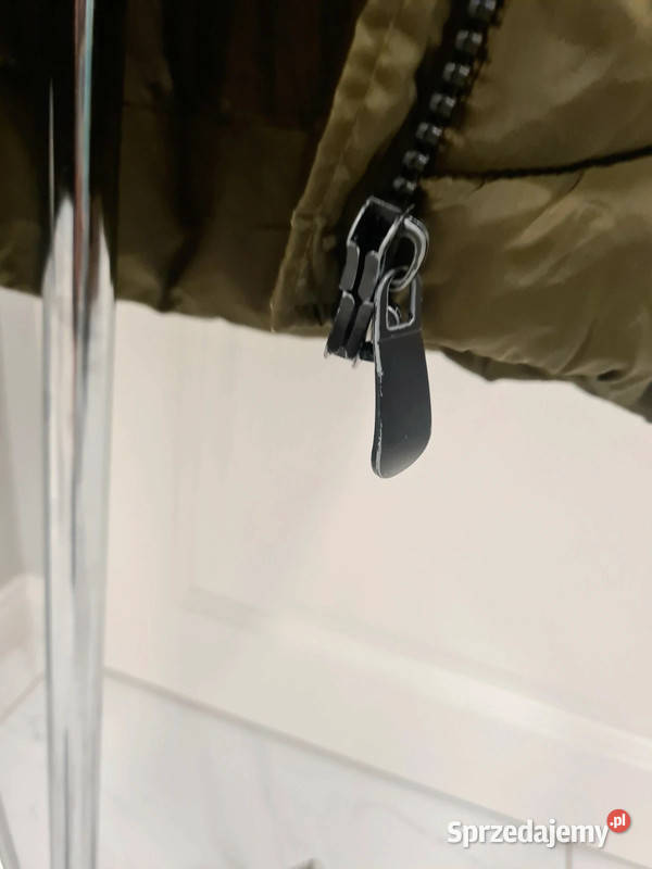Płaszcz khaki idealny na zimę ocieplany Zimowa mazowieckie Warszawa sprzedam