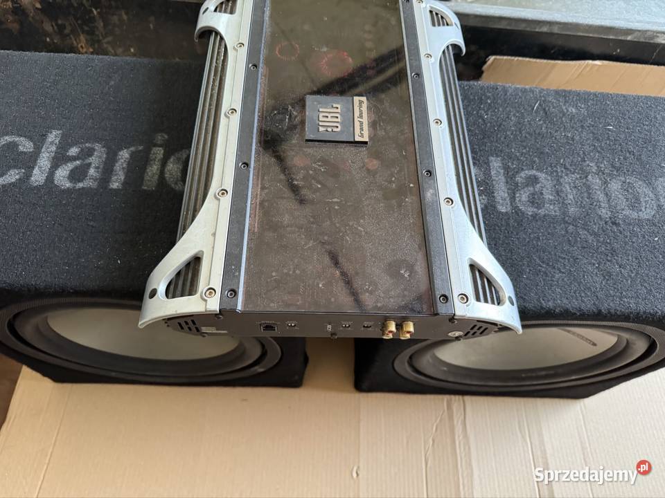 JBL Clarion subwoofer i wzmacniacz Car audio wielkopolskie Poznań