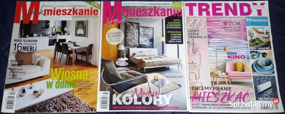 M mieszkanie 14 czasopism miesięcznik Czasopisma