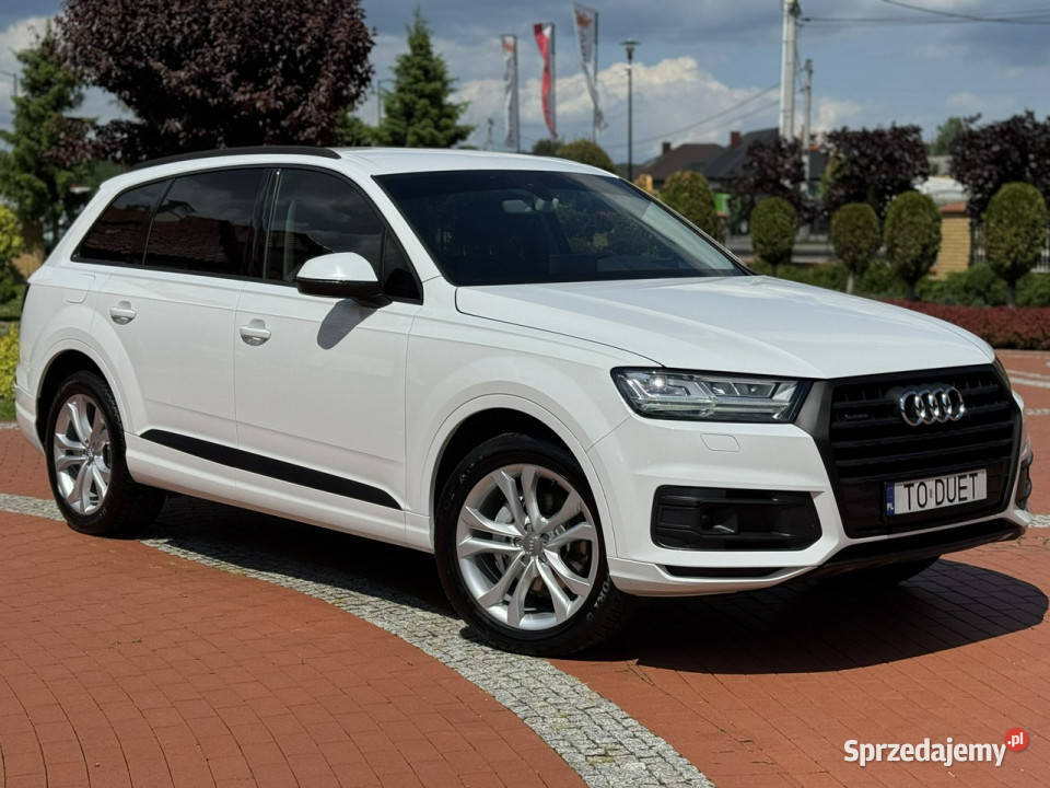 Audi Q7 30 TDI Bogato Wyposażona Polski Salon gniazdo USB Widełki