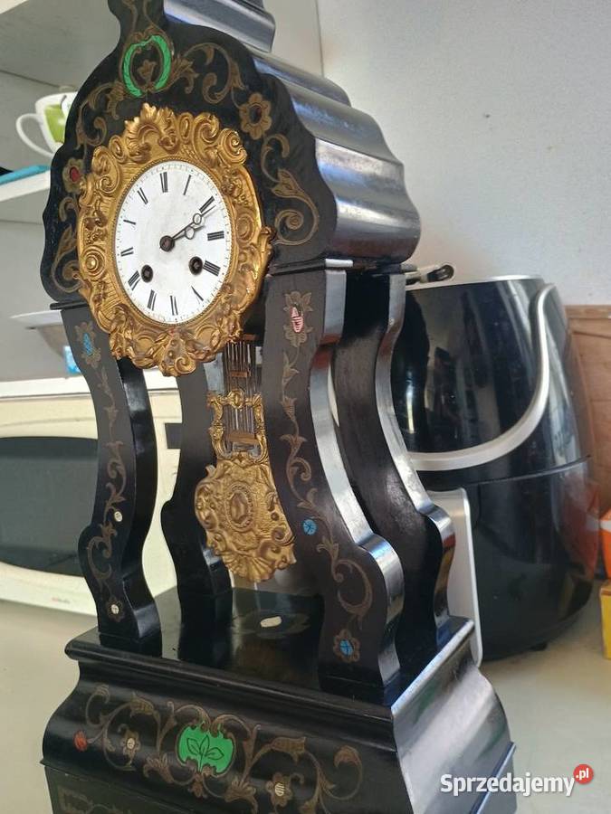 Kominkowy zegar francuski podkarpackie