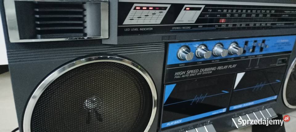 Ghettoblaster Teleton 6001 Made in Japan Radioodtwarzacze Sędziszów