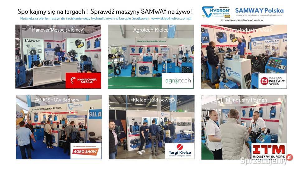 Zakuwarka ręczna do węży hydrauliczny P16HPZ do Złotów sprzedam