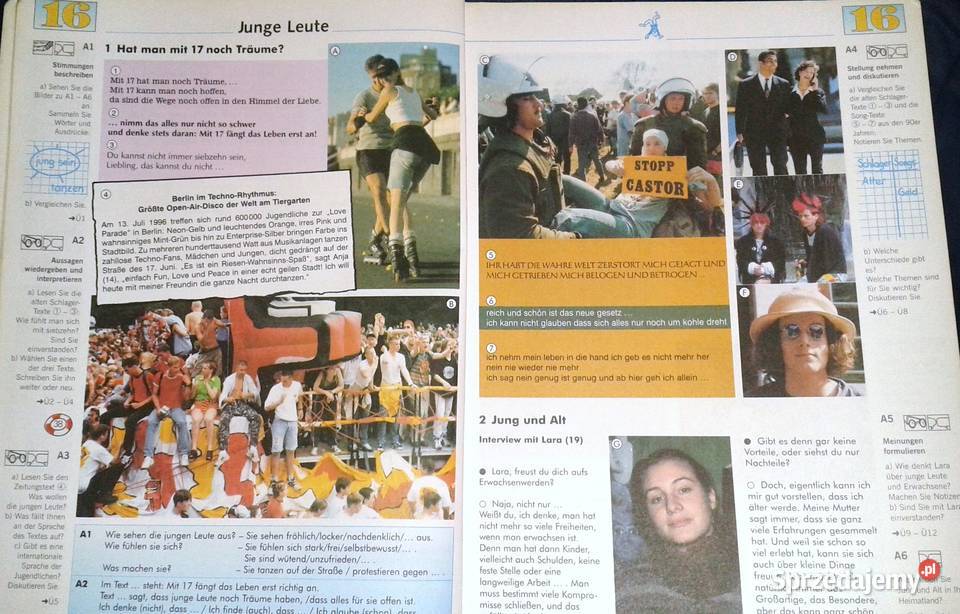 Moment Mal Lehrbuch 2 Podręcznik Muller Rusch Chełm sprzedam