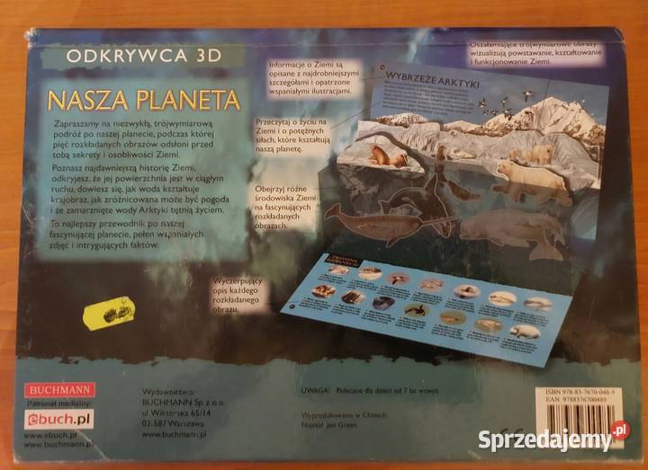 Odkrywca 3D Nasza planeta Podróż dookoła i do sprzedam