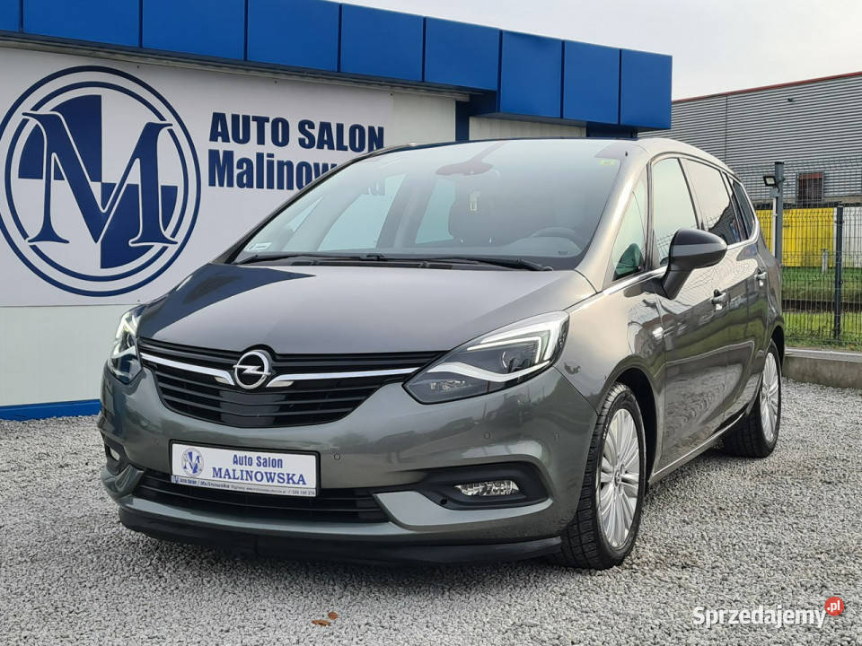 Opel Zafira 7Osób SzklanyDach Navi Kamera 2xPDC szyberdach Wągrowiec