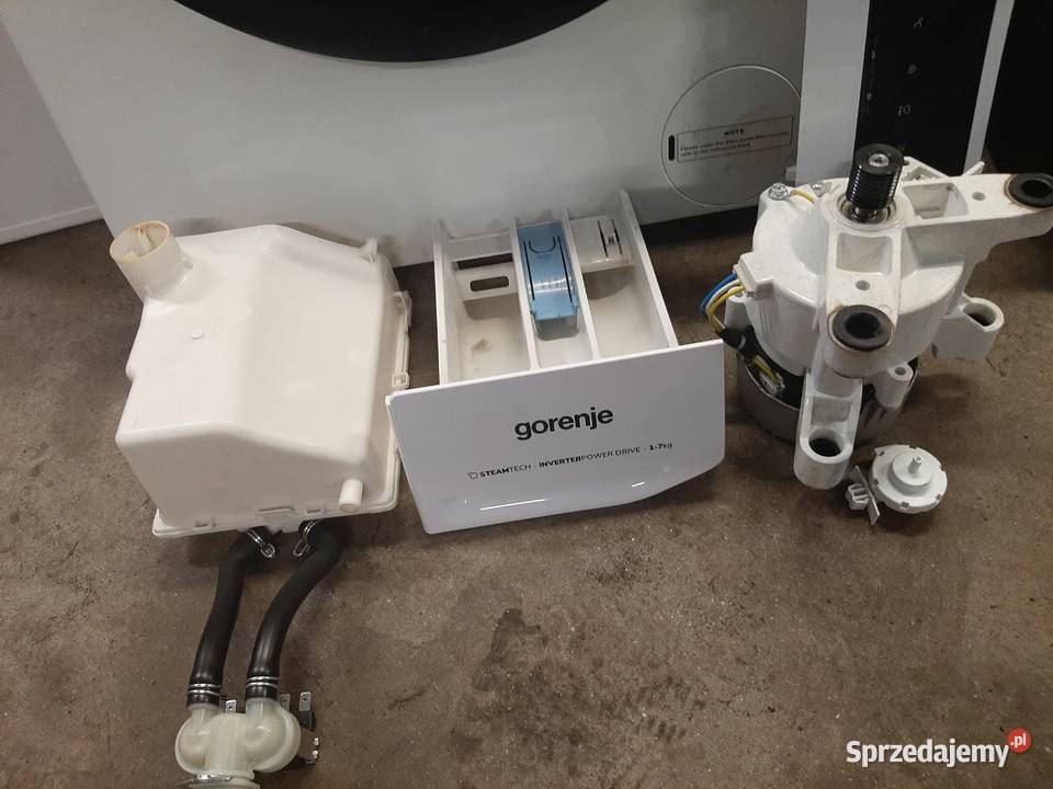 Wszystkie części do pralki Gorenje wąż komora