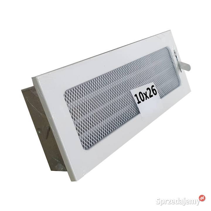 KRATKA WENTYLACYJNA DO KOMINKA BIAŁA Z ŻALUZJĄ małopolskie Skawina