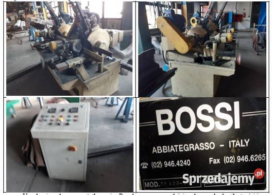 Polerka do rur 2 sekcyjna Bossi