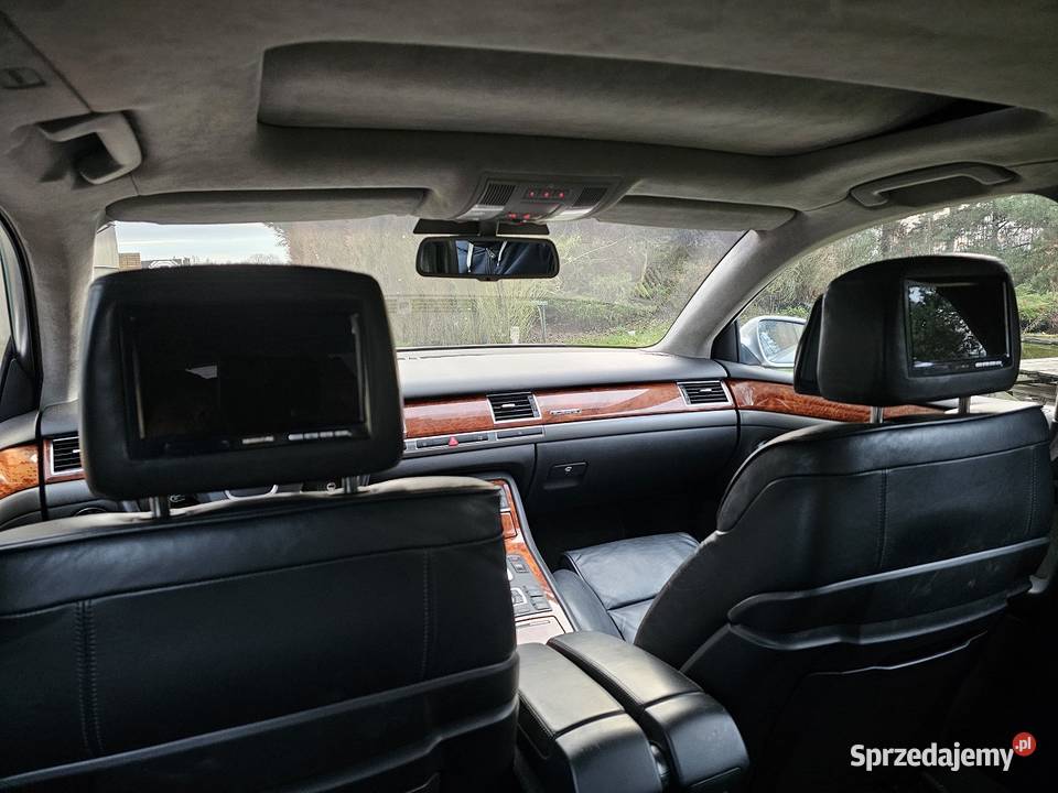 ładne Audi A8 D3 42 Mod 2006 BenzynaLPG Silnik Piotrków Trybunalski