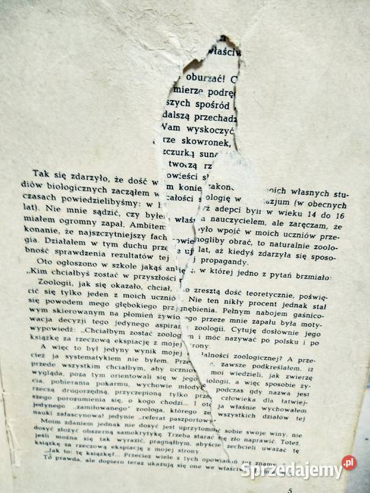 Świat zwierząt Żabiński unikatowe książki outlet Warszawa