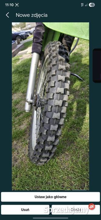 Kawasaki kmx 125 enduro przerobiony na crossa 125cm3 mazowieckie Gabryelin