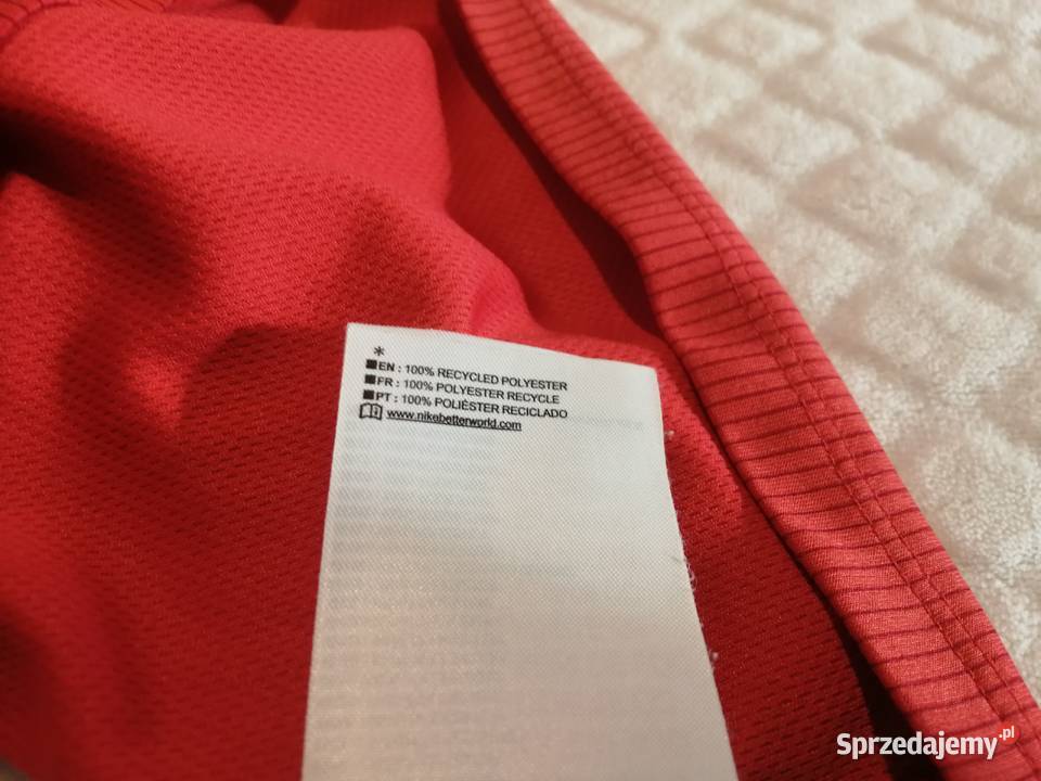 Koszulka krótki rękaw prążki 116122 Nike Odzież Czeladź