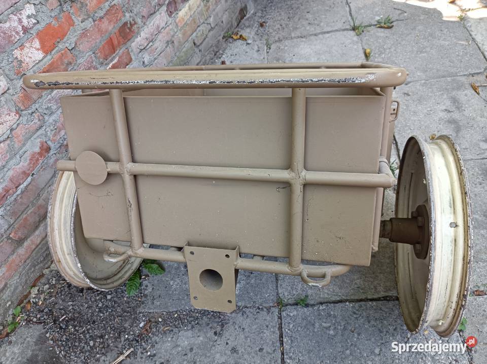 Wózek przyczepka IF8 Infanteriekarren Wehrmacht Chełm