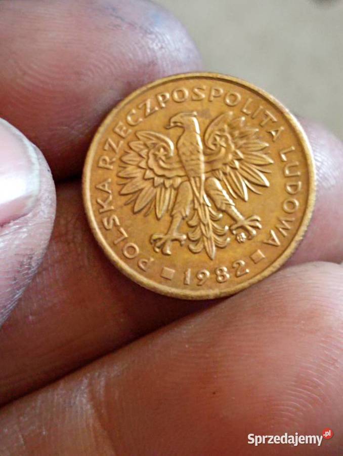 Sprzedam monete 2 zlote 1982r mosiadz lubelskie