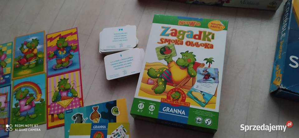 zagadki smoka obiboka gra logiczna wielkopolskie sprzedam
