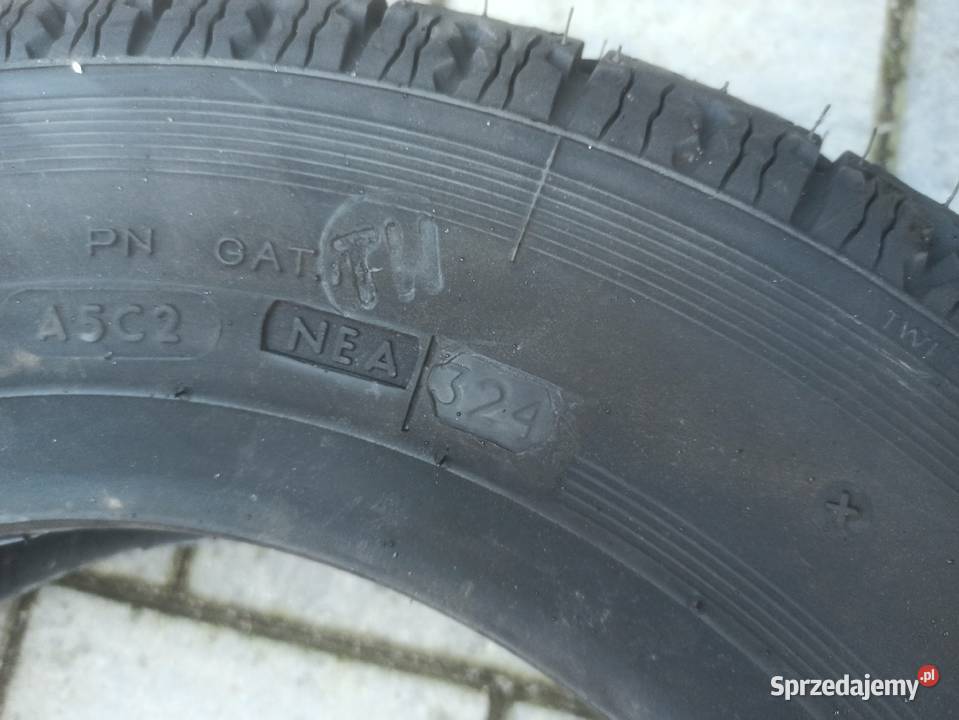 Sprzedam nowe opony Stomil D124 4 Fiat 126p Poznań sprzedam