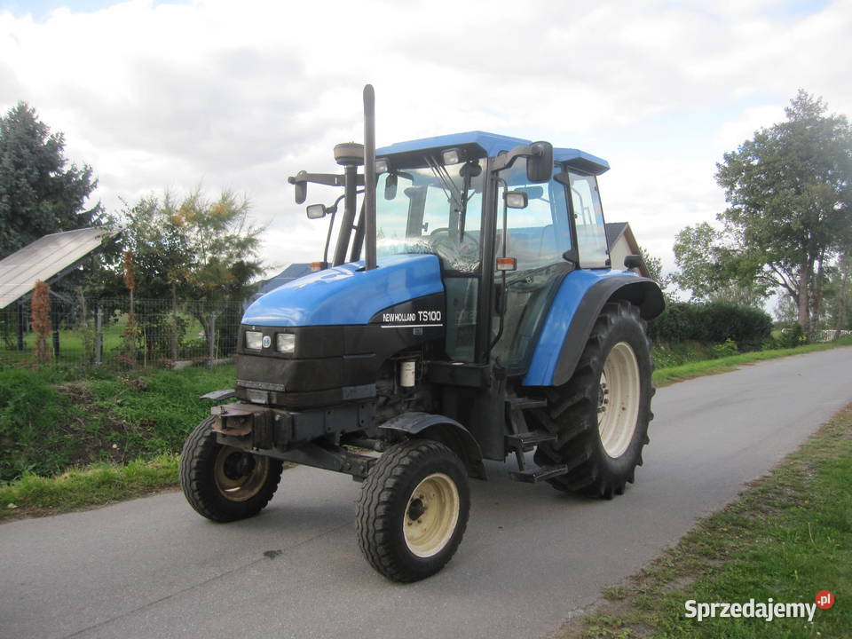 holland ts100 klimatyzacja motogodziny 5543 Ciągniki Bojanowo