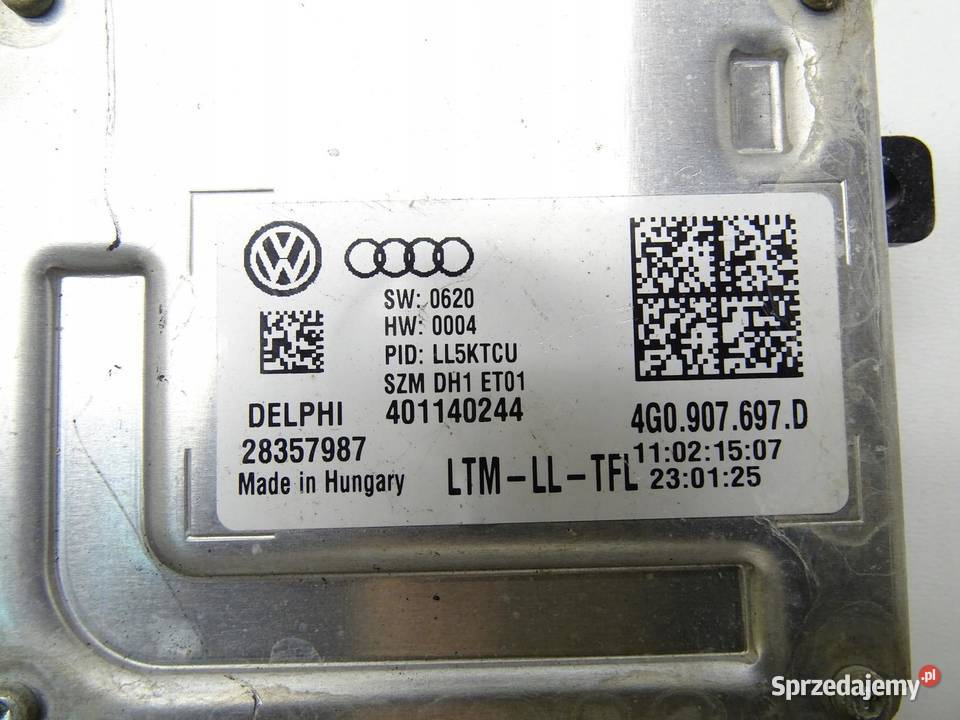 PRZETWORNICA LAMPY ŚWIATEŁ LED AUDI A6 C7 4G