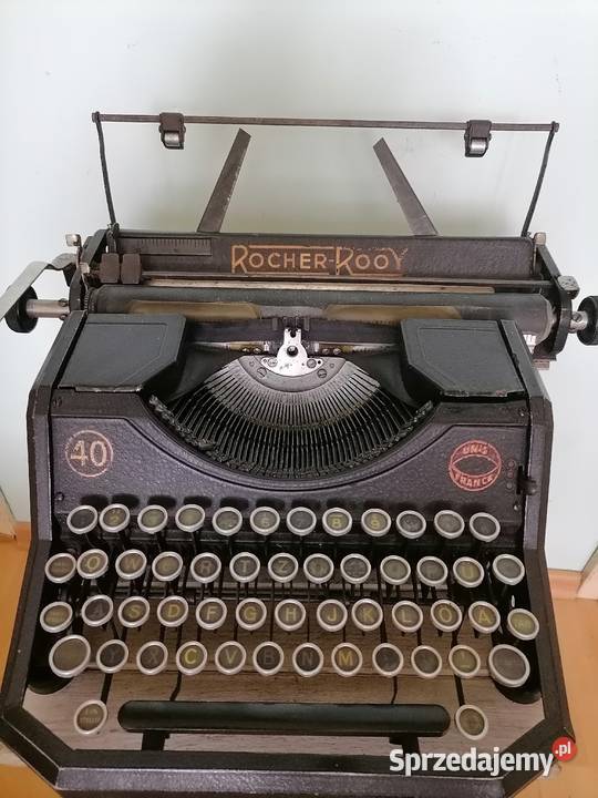 Stara maszyna do pisania ART DECO sprzedam