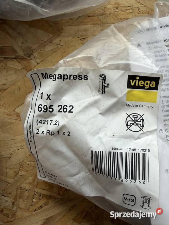 HYDRAULIKA KSZTAŁTKI DN 50 VIEGA MUFY KOLANA