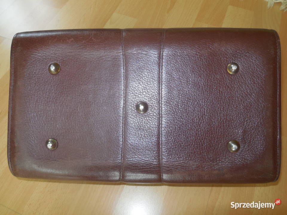 skórzany neseser lekarski 20cm Łódź