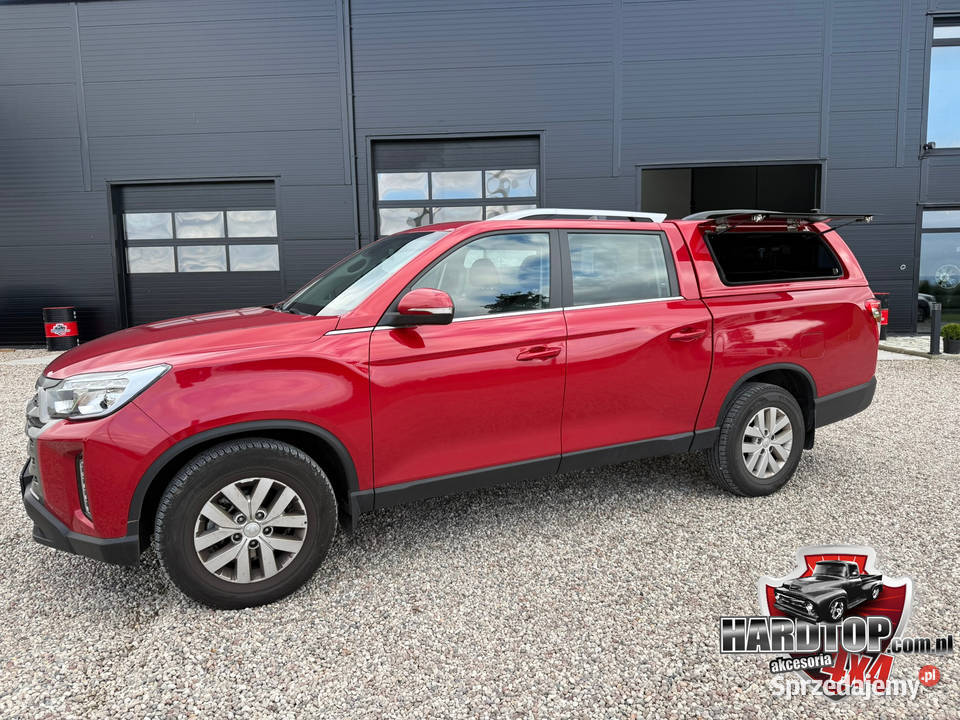 Zabudowa paki Ssangyong Grand Musso Szyby Pasłęk