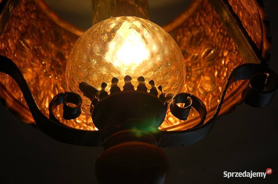 Kuta lampa naftowa 2 klosz DODATKOWO Machnacz