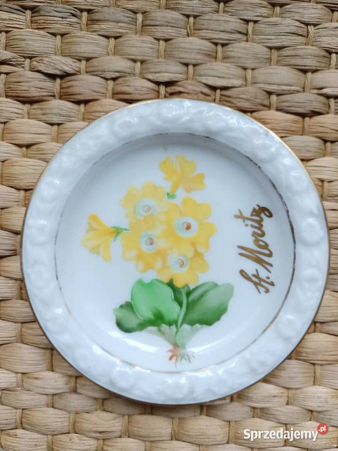 Rosenthal Biała Maria talerzyk pierwiosnek Trzebinia