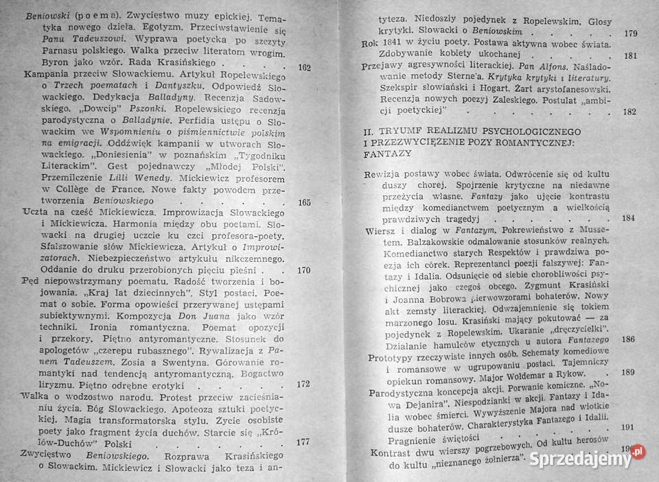 Słowacki Juliusz Kleiner miękka lubelskie Chełm