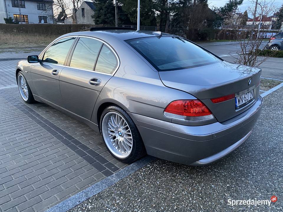 Sprzedam BMW e65 seria 7 44 V8 333 Sedan / Limuzyna Seria 7 mazowieckie Brześce