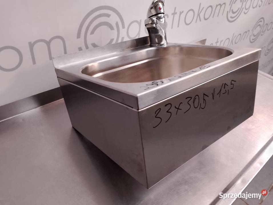 Umywalka nierdzewna zabudowana 33x305x155 Gastronomia Wrocław