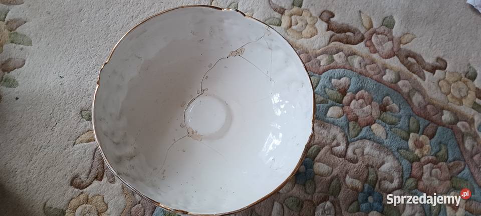 porcelana bez sygnatu misa zniszczona wysok 30 wielkopolskie Poznań