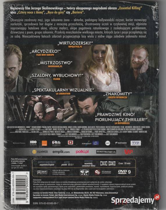 11 minut MecwaldowskiChyra DVD Filmy Pruszków