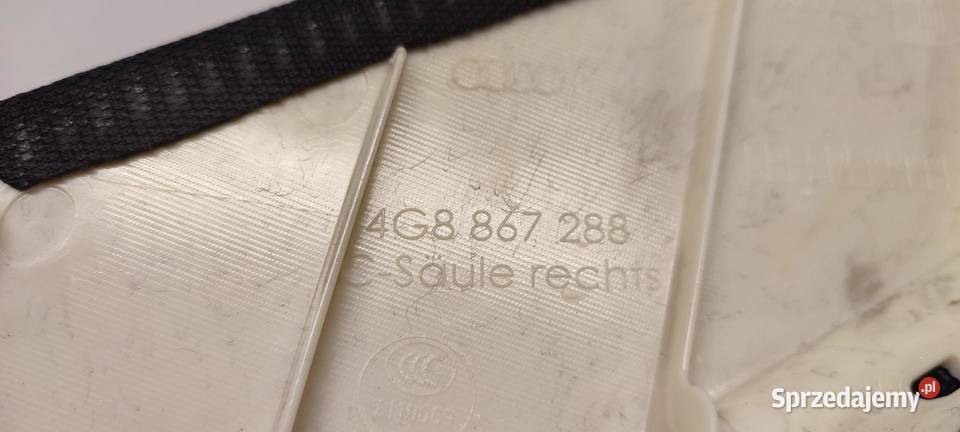 AUDI A7 4G OSŁONA SŁUPKA PRAWA 4G8867288 osobowe